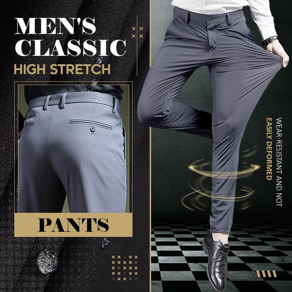 (Limited Time Offer -49% OFF) Classic Men's Trousers with Excellent Elasticity