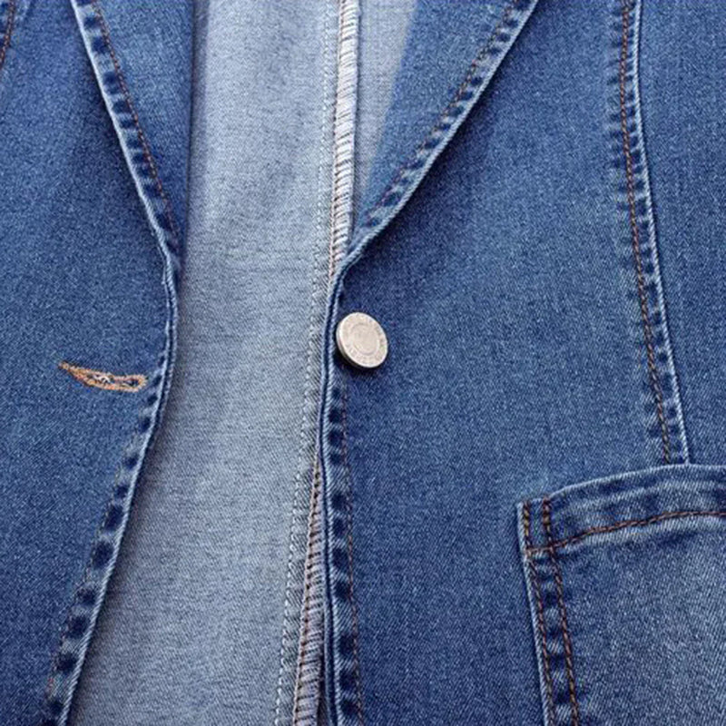 Sofia® | Stylish Denim Blazer for Women