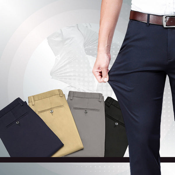 (Limited Time Offer -49% OFF) Classic Men's Trousers with Excellent Elasticity