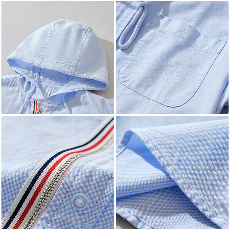 Amalfi Hooded Linen Shirt