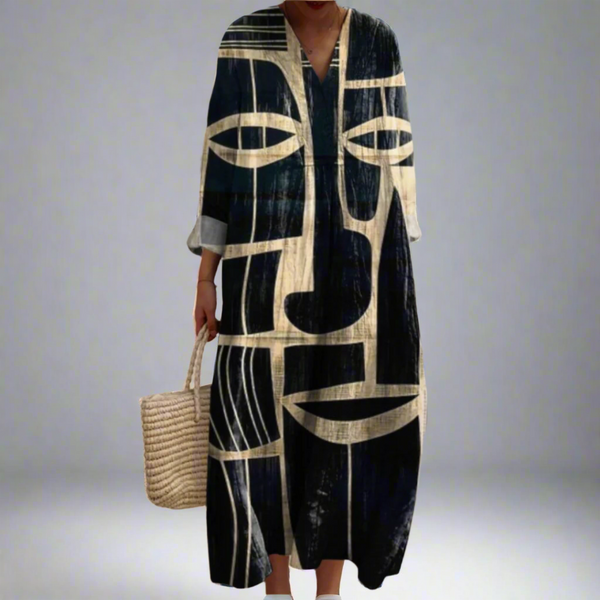 Ismène | Robe Visage Graphique
