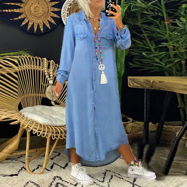 Convent & Co | The Milano Denim Shirt Dress