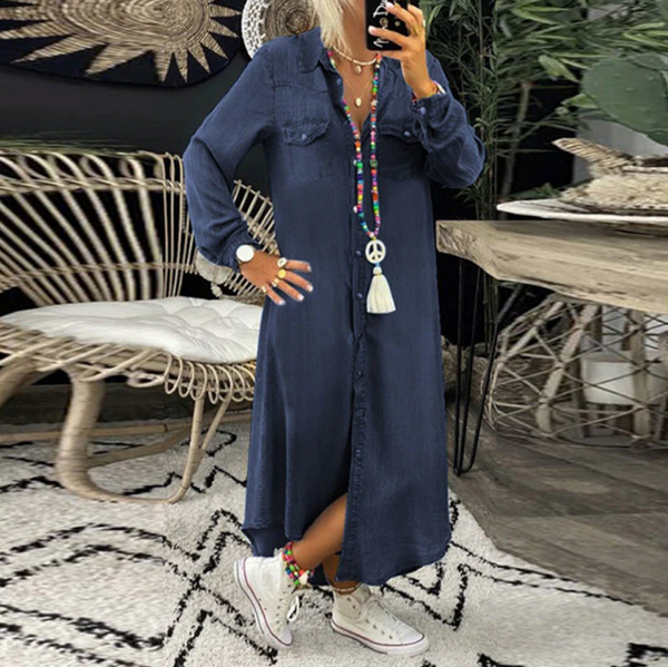 Convent & Co | The Milano Denim Shirt Dress