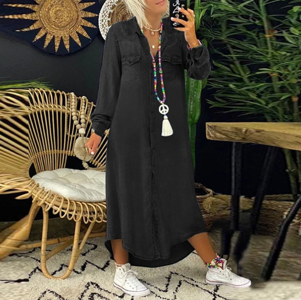 Convent & Co | The Milano Denim Shirt Dress