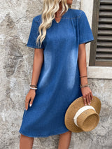 Sofia™ | Timeless Denim Summer Dress