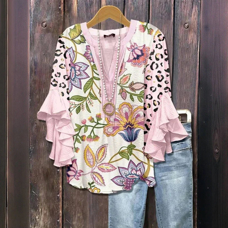 Casual Striped Blouse