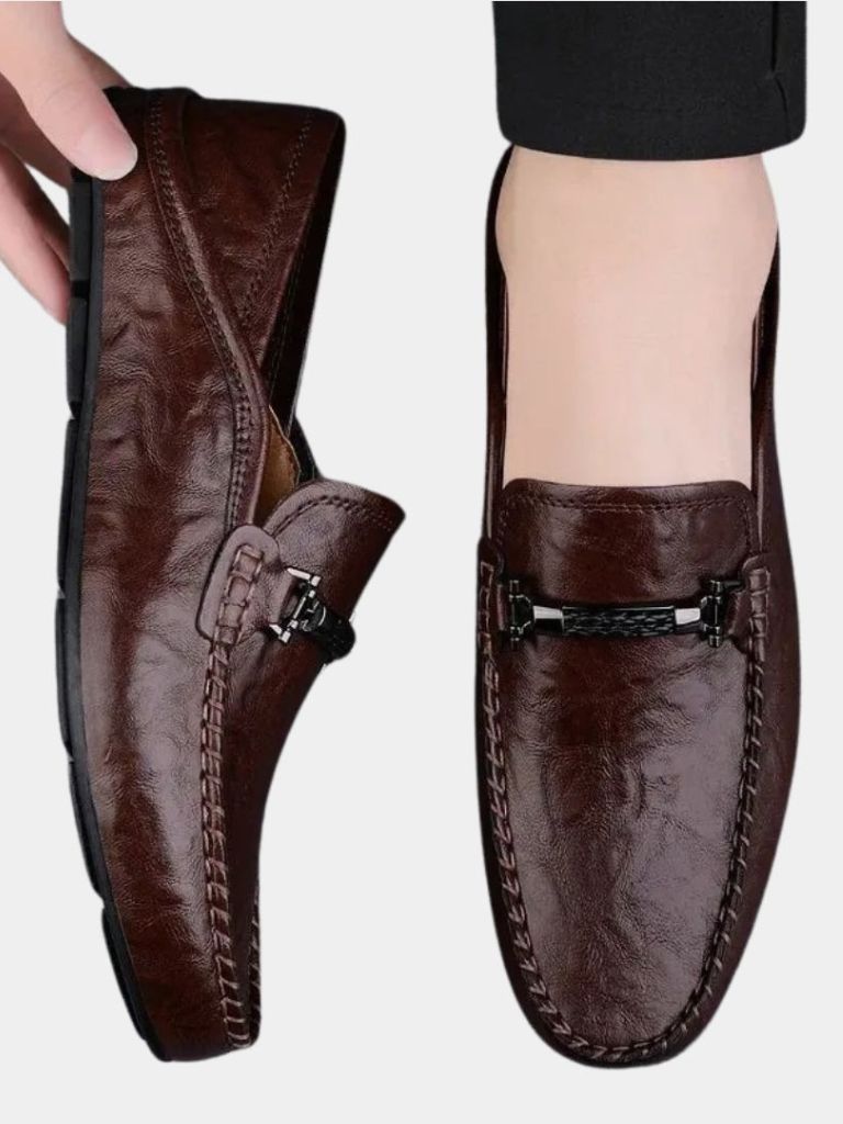 Belgravia Leather Loafers - Covent & Co
