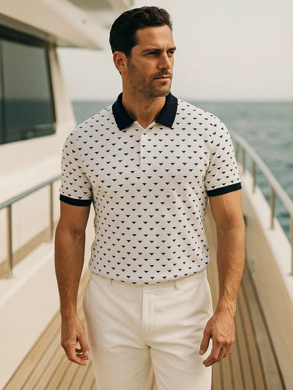 Belmont Navy Polo - Covent & Co