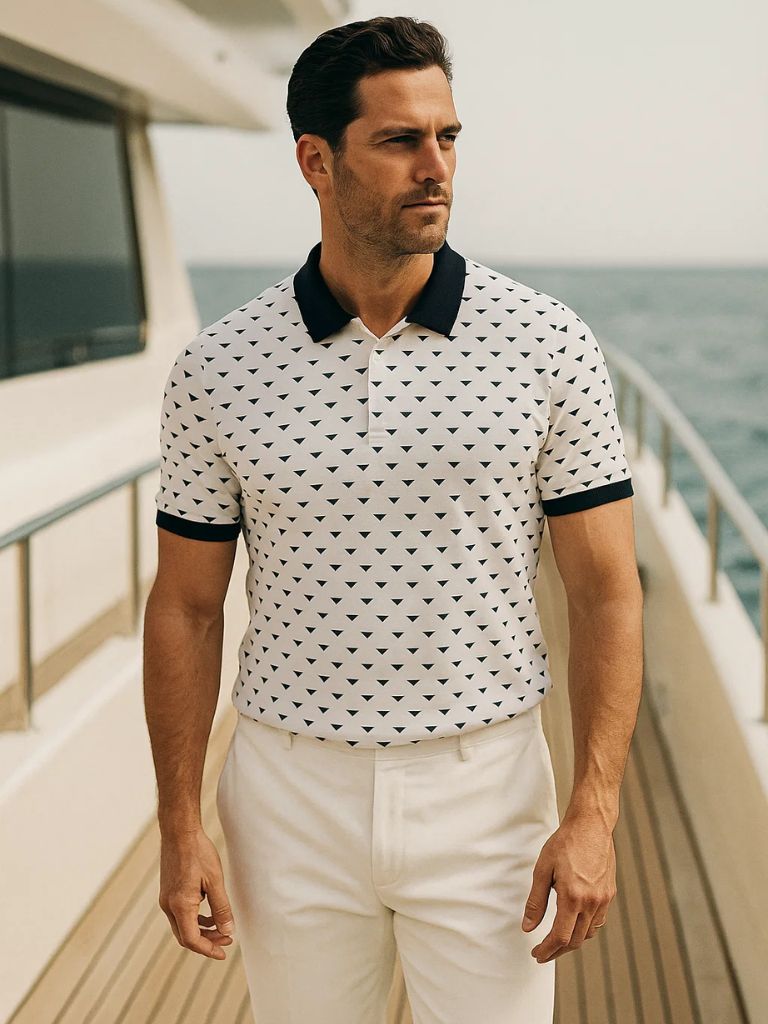 Belmont Navy Polo - Covent & Co
