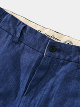 Bleu Horizon Linen Shorts - Covent & Co