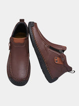 Brave Leather Boots - Covent & Co