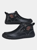 Brave Leather Boots - Covent & Co