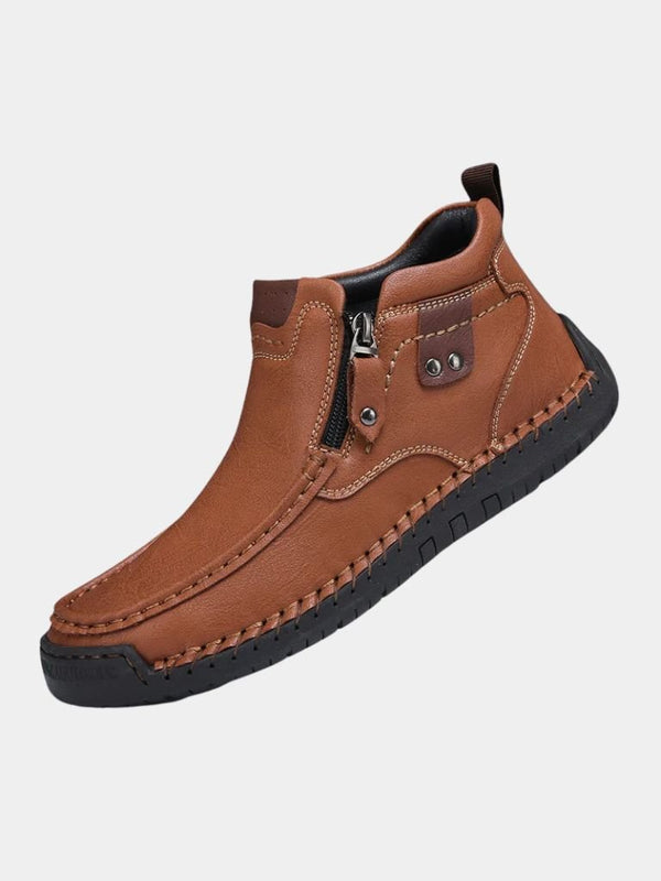 Brave Leather Boots - Covent & Co