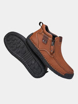 Brave Leather Boots - Covent & Co