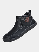 Brave Leather Boots - Covent & Co