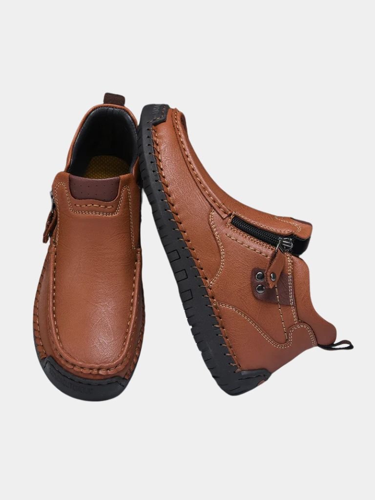 Brave Leather Boots - Covent & Co