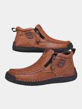 Brave Leather Boots - Covent & Co