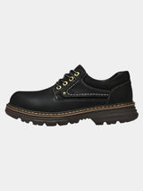 British Leather Elegant Oxford Shoes - Covent & Co