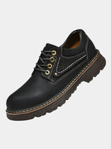 British Leather Elegant Oxford Shoes - Covent & Co