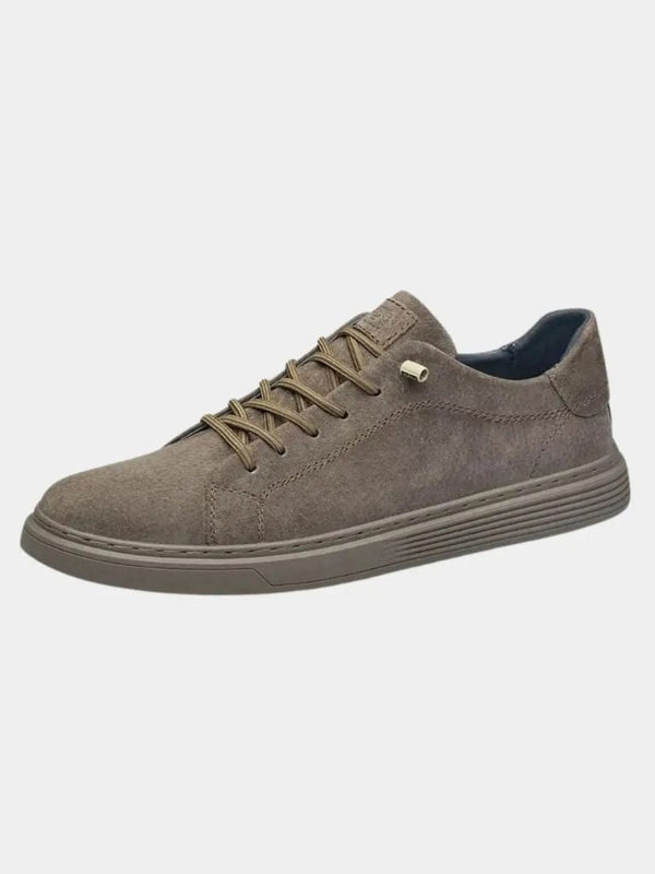 Brown Suede Leather Shoes - Covent & Co