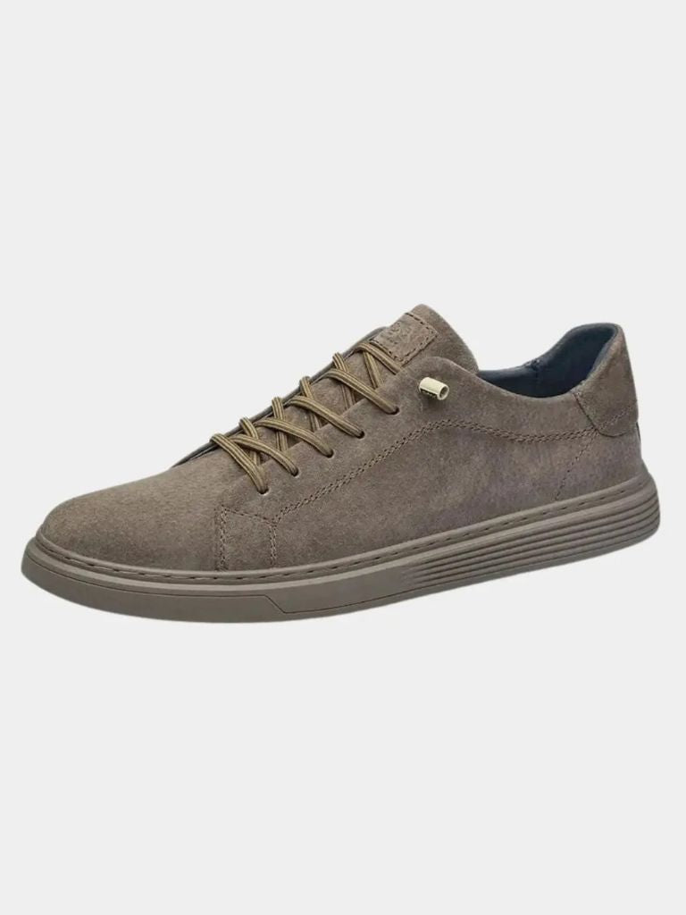 Brown Suede Leather Shoes - Covent & Co