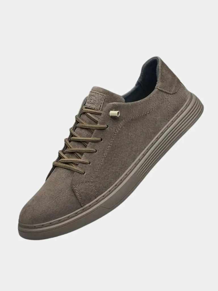 Brown Suede Leather Shoes - Covent & Co