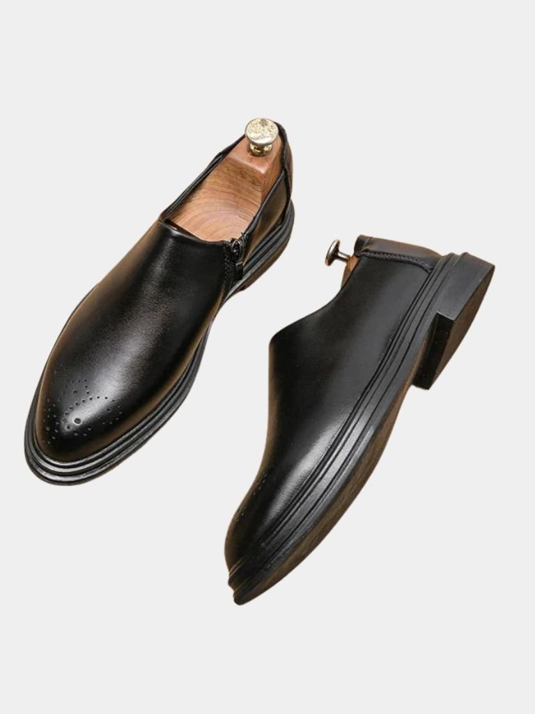 Brun Prestige Leather Loafers - Covent & Co