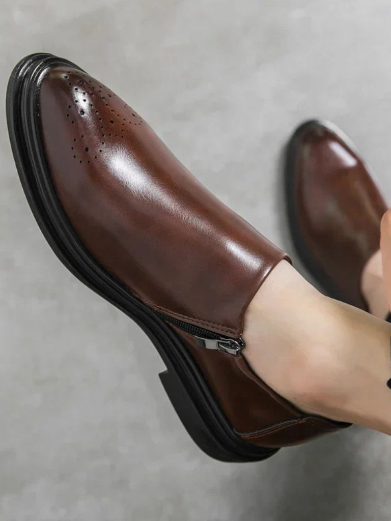 Brun Prestige Leather Loafers - Covent & Co