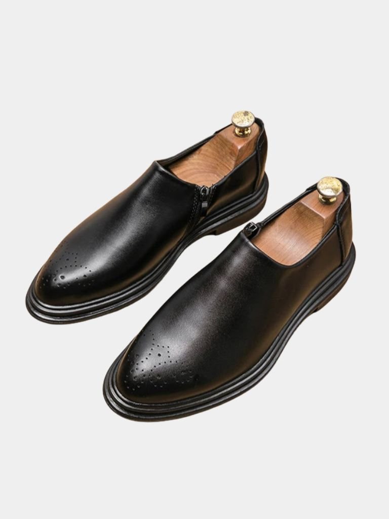 Brun Prestige Leather Loafers - Covent & Co