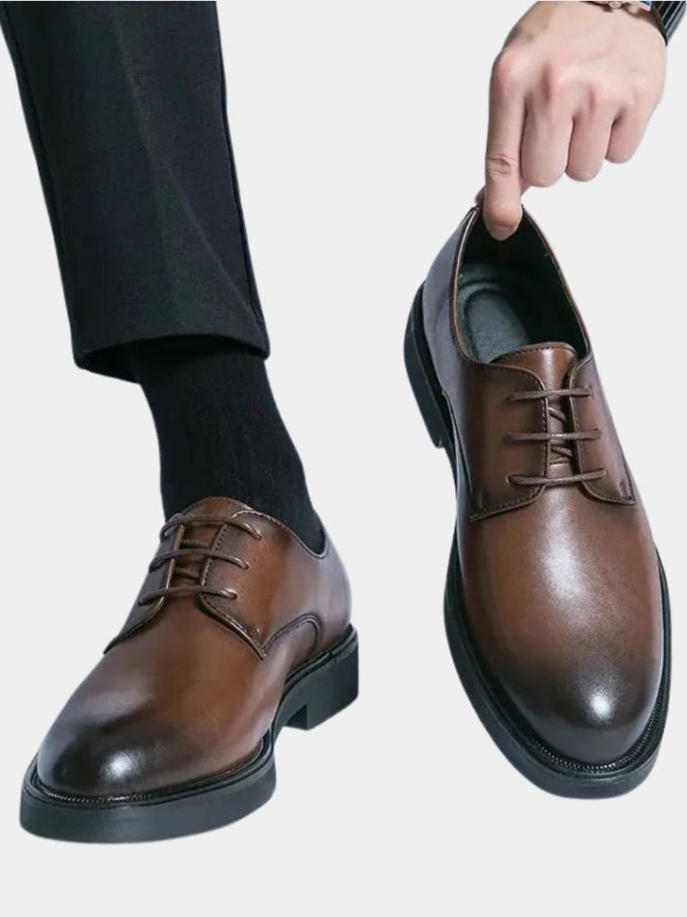 Burlington Heritage Leather Shoes - Covent & Co