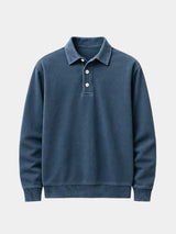 Canyon Mist Long Sleeve Polo Shirt – Covent & Co