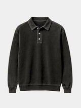 Canyon Mist Long Sleeve Polo Shirt – Covent & Co