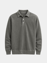 Canyon Mist Long Sleeve Polo Shirt – Covent & Co