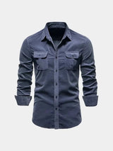 Casual Business Corduroy Shirt - Covent & Co