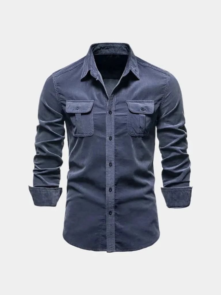 Casual Business Corduroy Shirt - Covent & Co