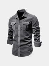 Casual Business Corduroy Shirt - Covent & Co
