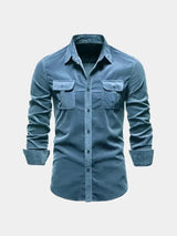 Casual Business Corduroy Shirt - Covent & Co