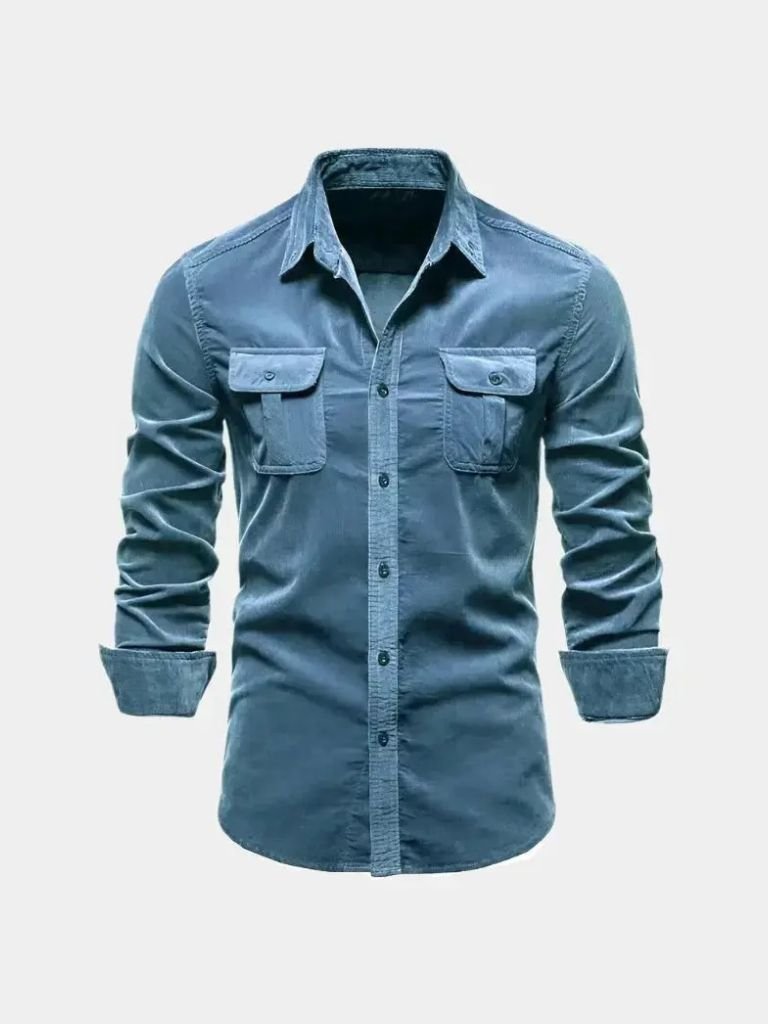Casual Business Corduroy Shirt - Covent & Co