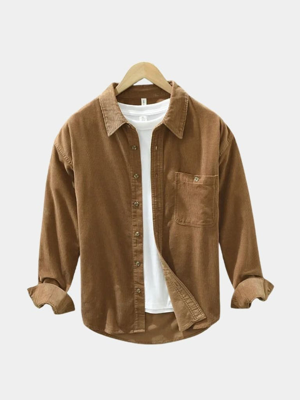 Casual Corduroy Shirt - Covent & Co