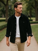 Casual Corduroy Shirt - Covent & Co