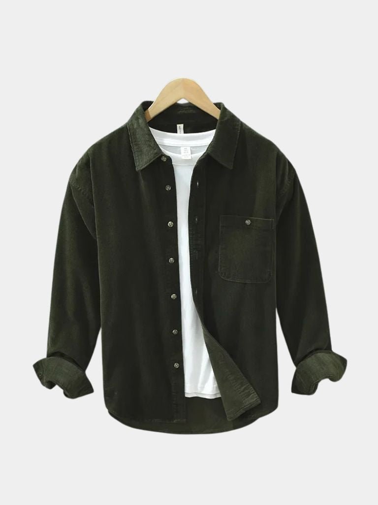 Casual Corduroy Shirt - Covent & Co