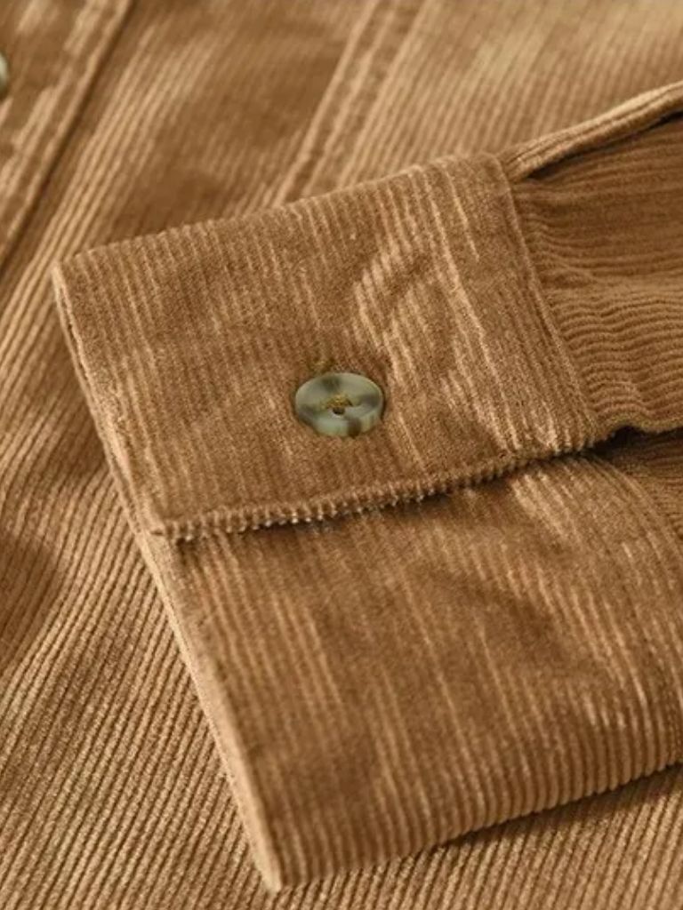 Casual Corduroy Shirt - Covent & Co