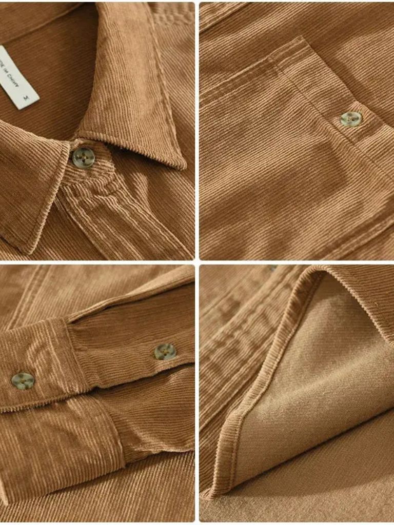 Casual Corduroy Shirt - Covent & Co