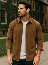 Casual Corduroy Shirt - Covent & Co