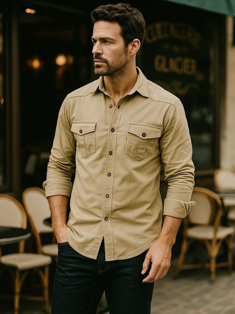 Casual Modern Men Shirt - Covent & Co
