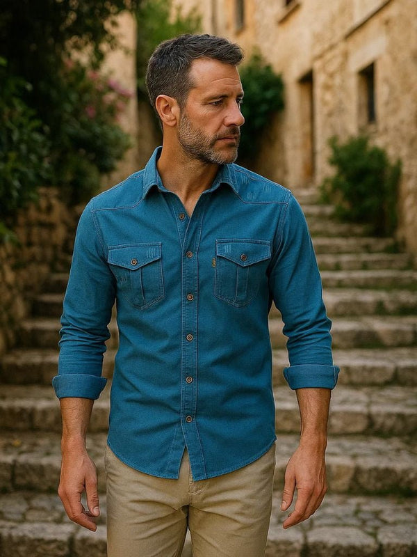 Casual Modern Men Shirt - Covent & Co