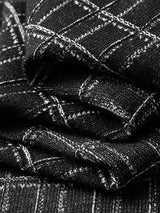 Classic Noir Knit Polo Shirt - Covent & Co