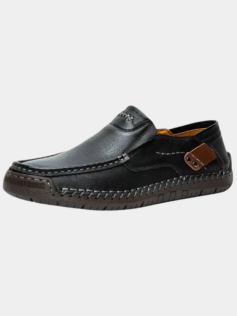 Comfortable Leather Moccasins Shoes - Covent & Co