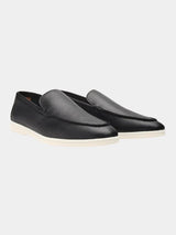 Cowhide Leather Loafers - Covent & Co