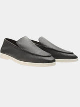 Cowhide Leather Loafers - Covent & Co